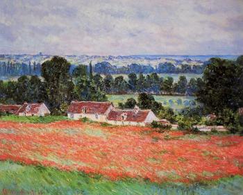 尅勞德 莫奈 Poppy Field, Giverny